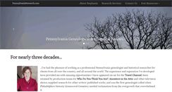 Desktop Screenshot of pennsylvaniaresearch.com